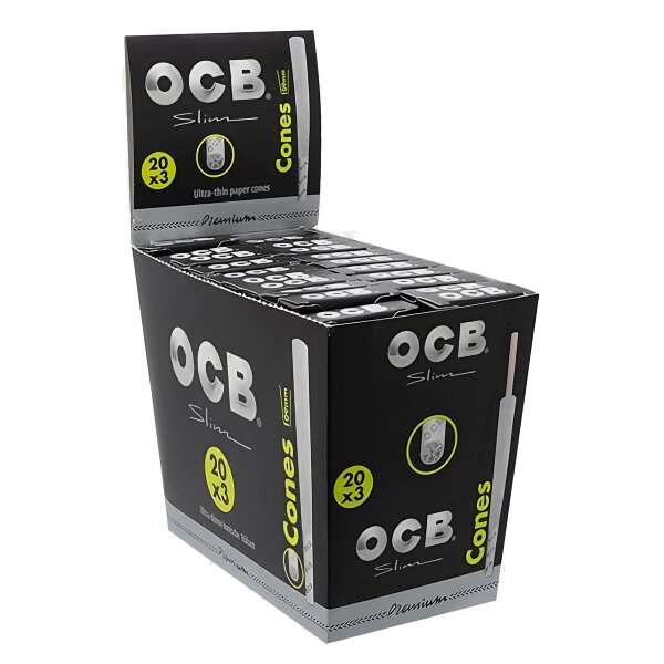 Cônes OCB Premium Slim - 20x