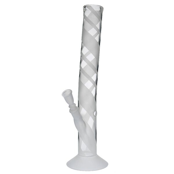 Bang en verre sablé 42cm