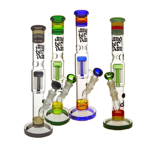 Amsterdam XXX Bang en verre Gold Line Straight 18.8