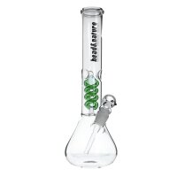 head&nature head&nature headWay bong en verre avec percolateur spirale 18,8 35cm