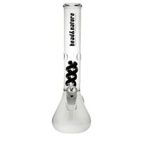 head&nature head&nature headWay bong en verre avec percolateur spirale 18,8 35cm
