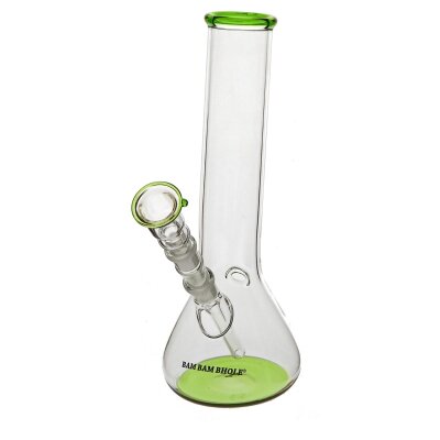 Green Smoke Bong vert - Midi 24cm