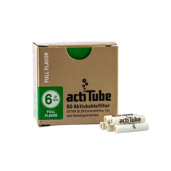 actiTube - Filtres à charbon actif 10 50 pcs