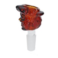 Tête de verre "Pirate" 18,8