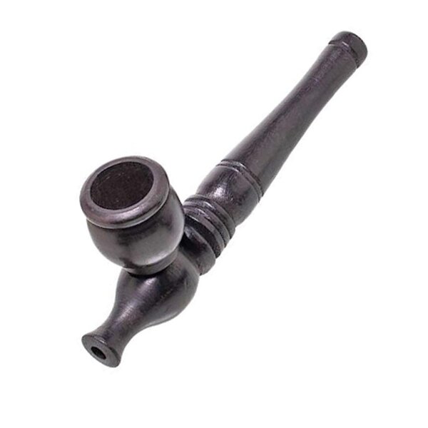 Pipe en bois avec bol en forme de tulipe 12,5cm