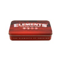 Elements Boîte en métal - rouge