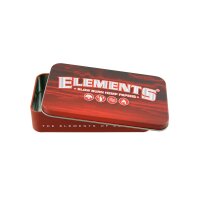 Elements Boîte en métal - rouge