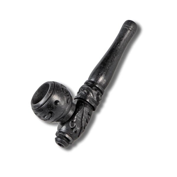 Pipe à tabac en bois sculpté 75mm