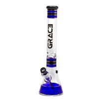 Grace Glass Classic Beaker 18,8 - bleu
