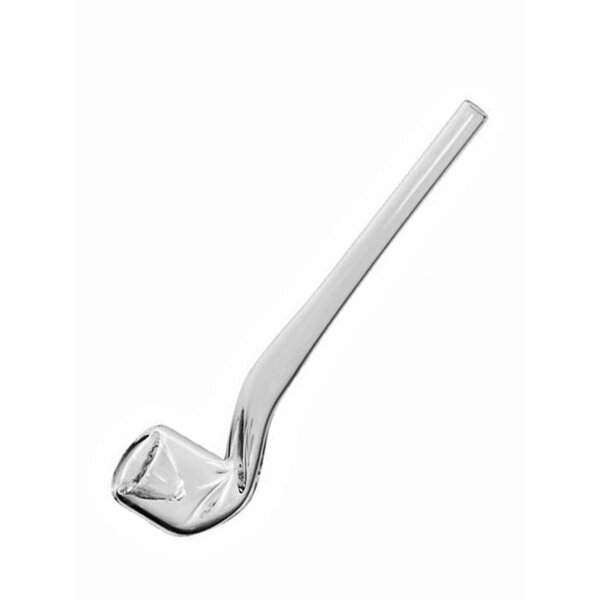 US pipe en verre "WEED PIPE" 14cm