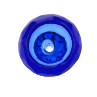 Grace Glass Diamond foyer en verre Bleu