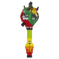 Bong+  masque à gaz Rasta