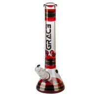 Grace Glass Bang Striped Series - rouge