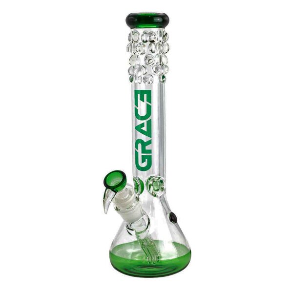 Grace Glass Bang Pearl - vert