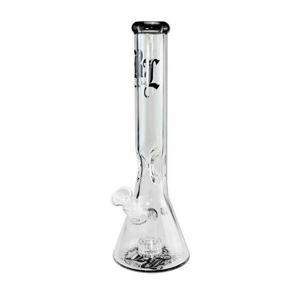 Bong à glace Black Leaf avec percolateur à tambour 40cm