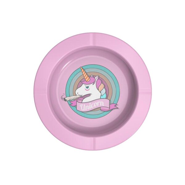 Cendrier en métal Unicorn