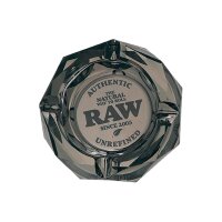 Cendrier de table RAW en verre Darkside