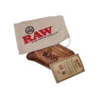 Plateau de mélange en bois RAW avec remplissage