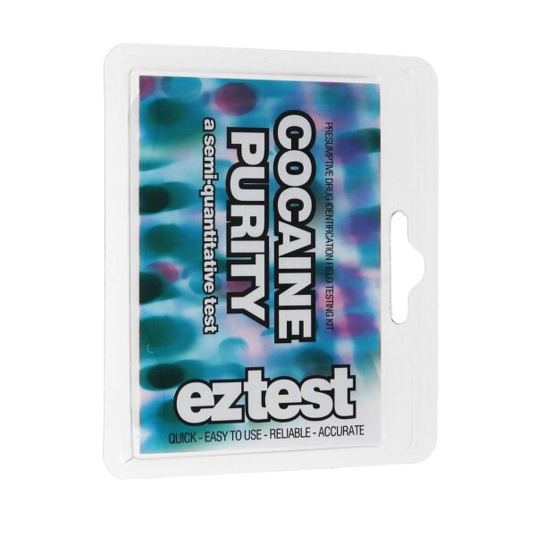 Tube eztest pour la pureté de la cocaïne