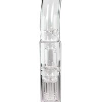 Black Leaf Perc Splashguard 37cm ICE gebogen