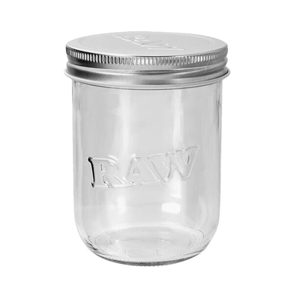 Bocal de stockage RAW Mason Jar  473ml