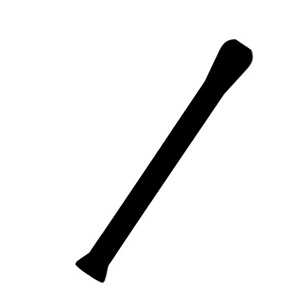 Paille snorter  noir