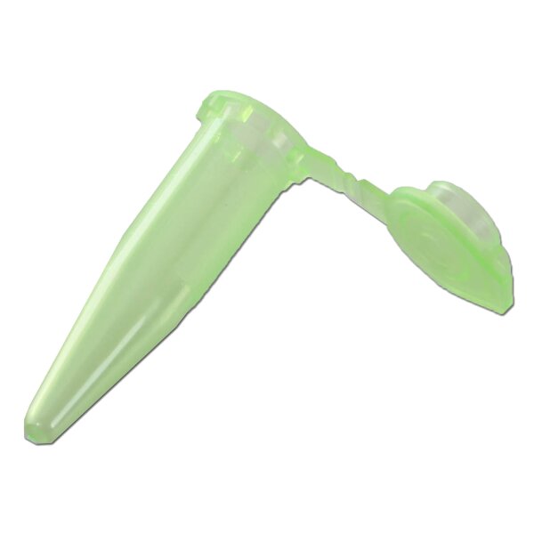 Tube de microcentrifugeuse 0,5ml vert