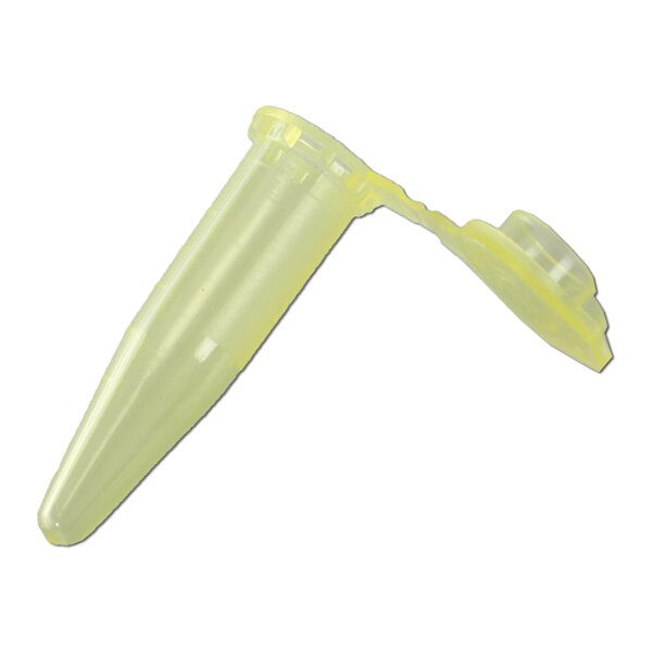 Tube de microcentrifugeuse 0,5ml jaune