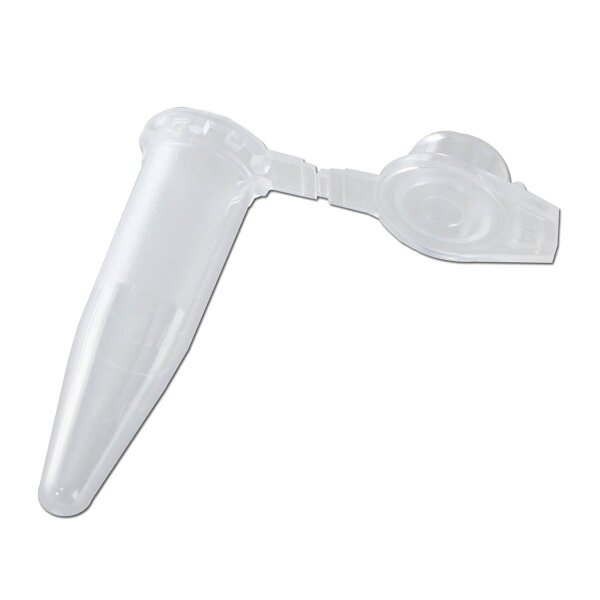 Tube de microcentrifugeuse 0,5ml transparent