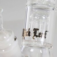 Bong à glace Black Leaf avec double percuteur 31 cm
