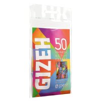 Filtre à charbon actif Gizeh Slim 6 mm Rainbow