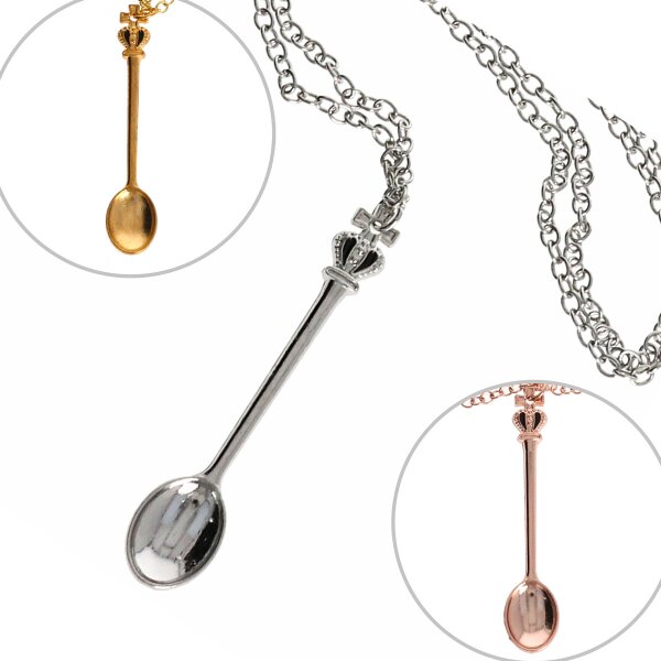 Collier avec cuillère 60 cm