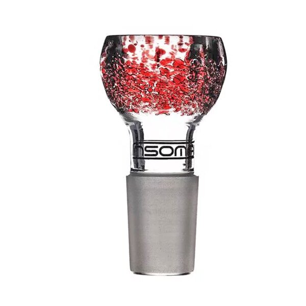 Bol en verre Insomnia 18,8 rouge