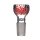 Bol en verre Insomnia 18,8 rouge
