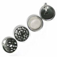 Grinder rainuré en aluminium