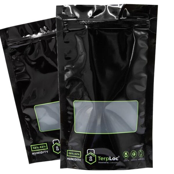 Sachets zip Grove Bags TerpLoc avec fenêtre