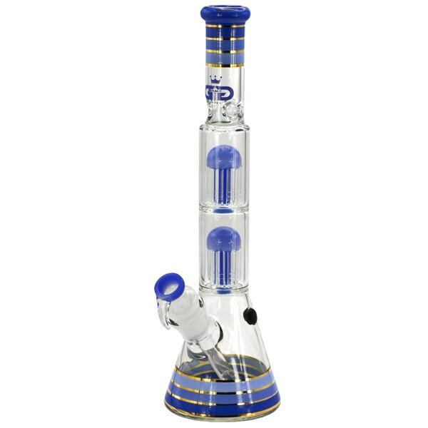 Grace Glass Golden Line Blue Beaker 46 cm