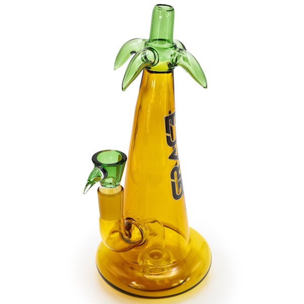 Grace Glass Yellow Palm 27 cm