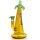 Grace Glass Yellow Palm 27 cm