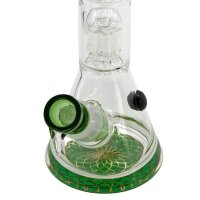 Grace Glass Triple Tree-Arm Percolator Beaker 40 cm vert