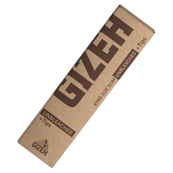 Gizeh Non Blanchi King Size Slim + Filtres