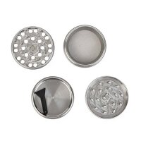 Grinder en acier inoxydable 40mm 4 pièces