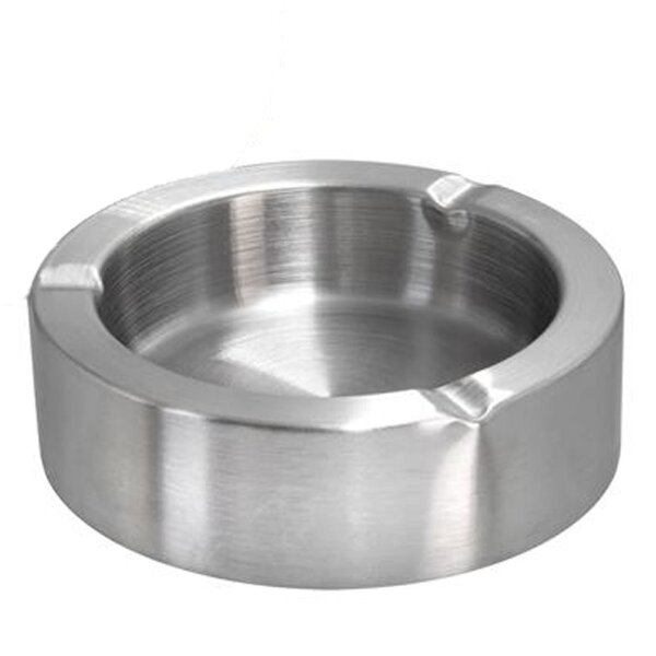 Cendrier en acier inoxydable 9 cm