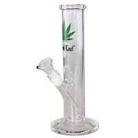 Bong cylindrique Black Leaf Leaf 29 cm