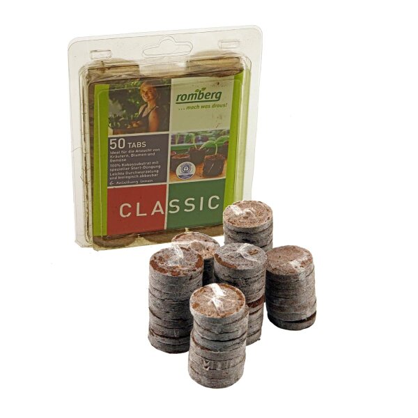 50 Pastilles de coco, Ø 3,6 cm