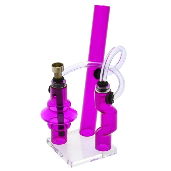 Bong en acrylique Chambre Triple "Triple Power Plant" 12 cm