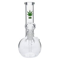 Micro Bong feuille de chanvre 16cm