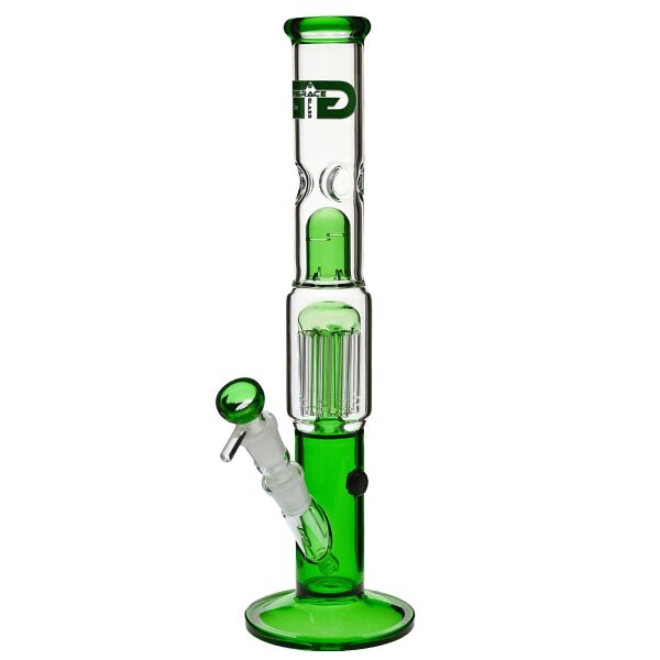 Grace Glass Bong en verre "Amorous Green Annabell" 39cm