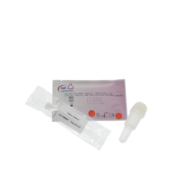 Test de drogue de salive multi-6