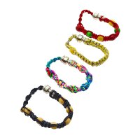 Pipe bracelet coloré